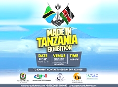 Make in Tanzania Week in Kenya April 25th to 28th, 2018