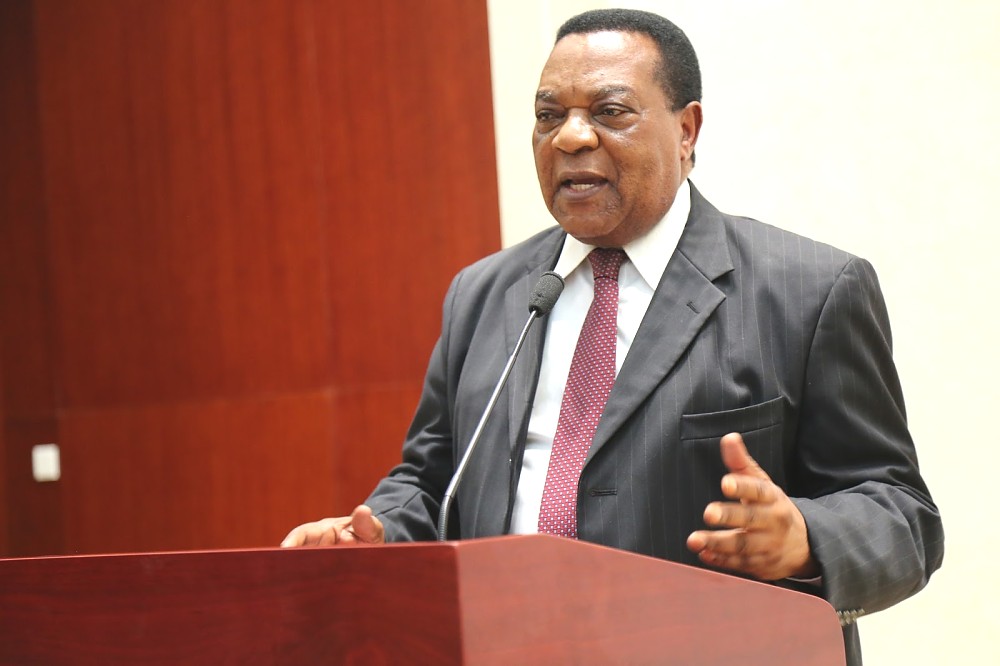 The Minister of Foreign Affairs and East African Cooperation, Dr Augustine Mahiga