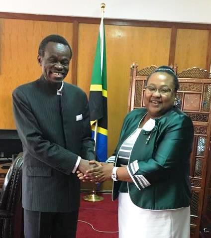 Prof. Prof. Patrick Loch Otieno Lumumba alipotembelea Ofisi za Ubalozi